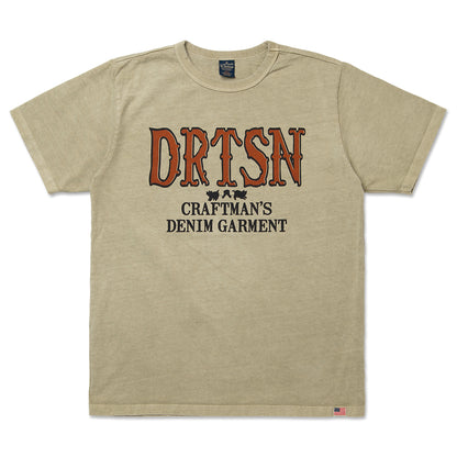 USAコットンピグメントダイTシャツ【8207B】