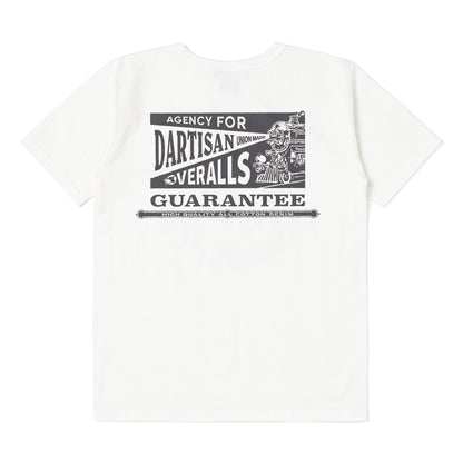 吊り編みプリントTシャツ【8208A】