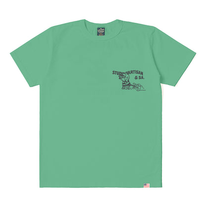 USAコットンプリントTシャツ【8212B】