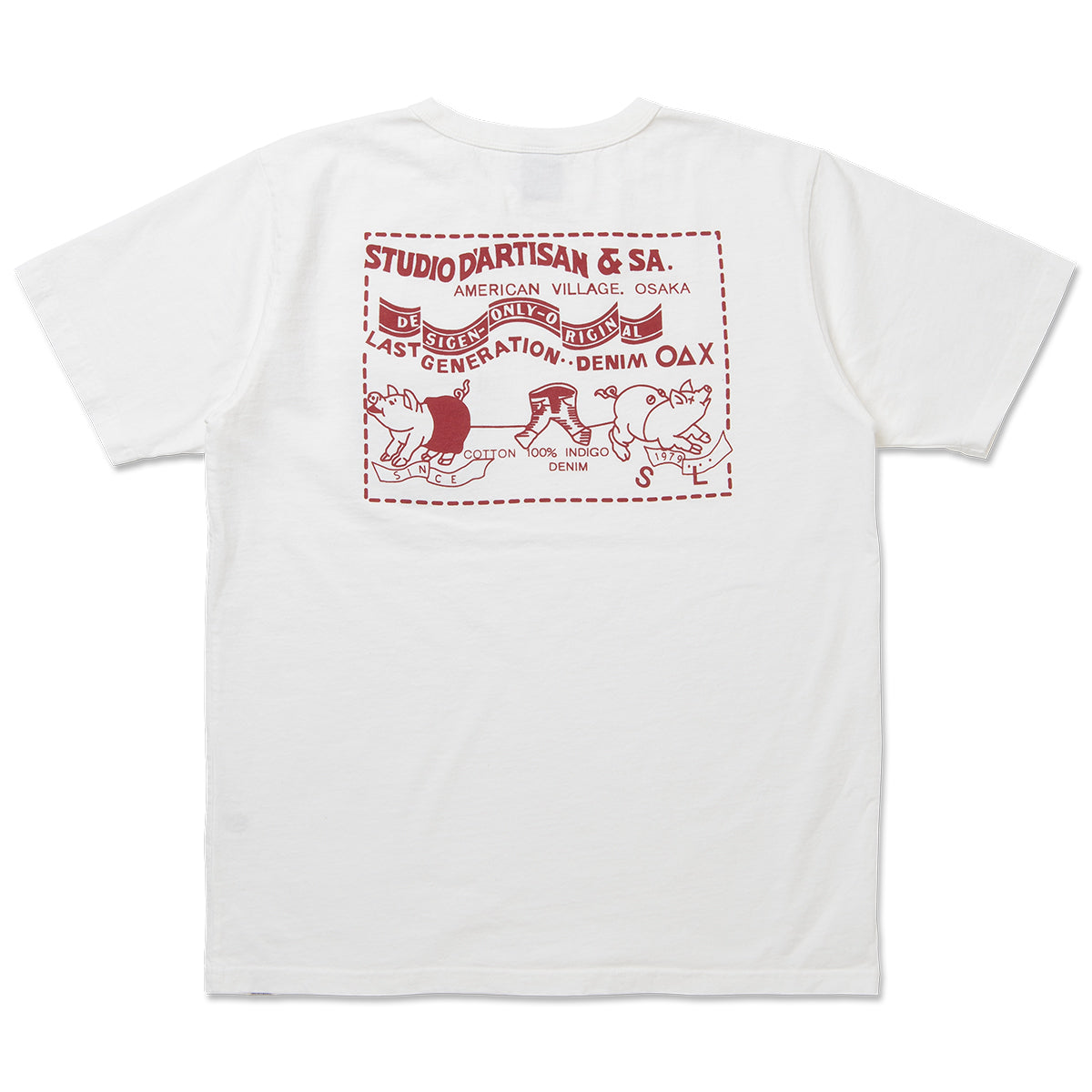 デニムポケットプリントTシャツ【8214A】 – STUDIO D'ARTISAN ONLINE STORE