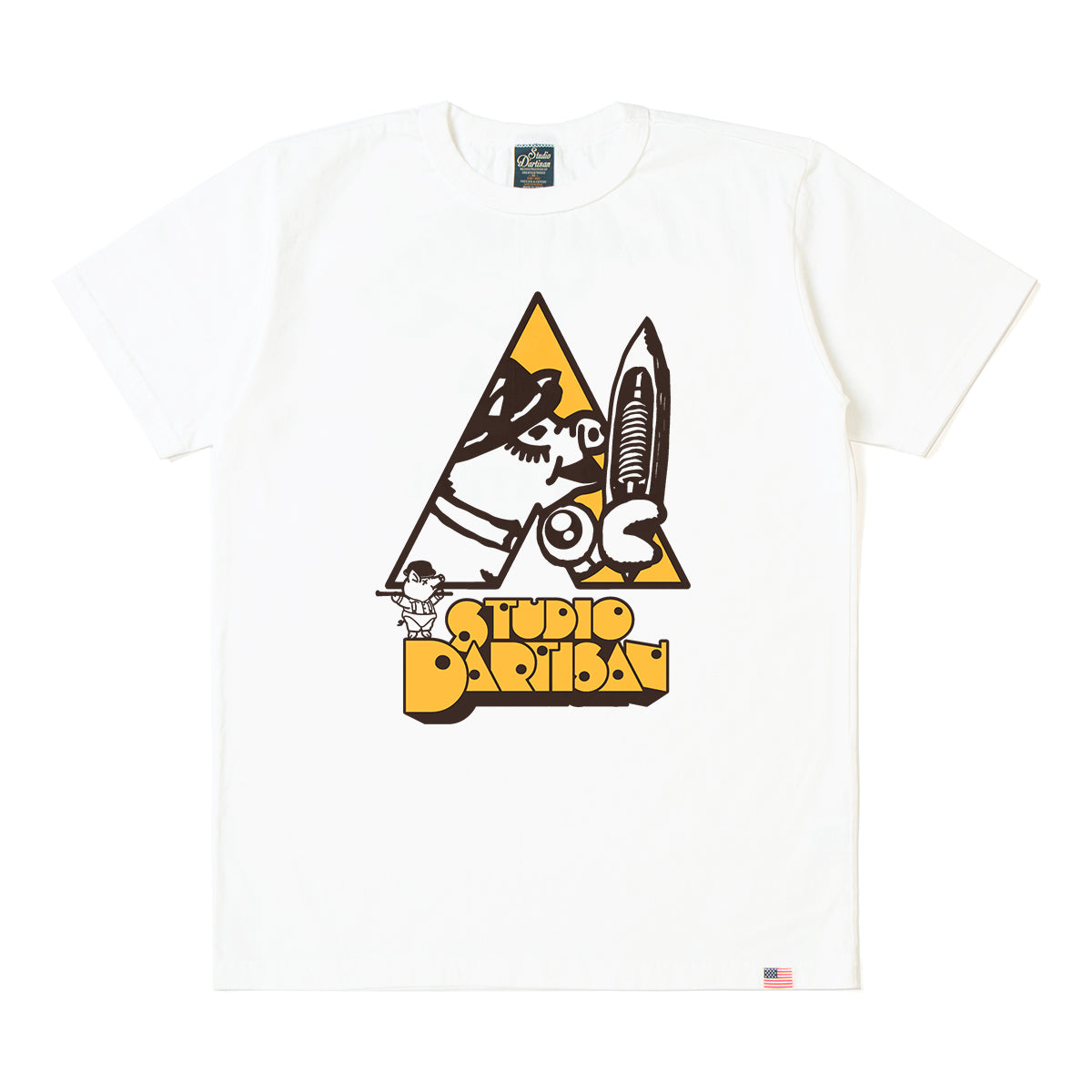 USAコットンプリントTシャツ【8233B】