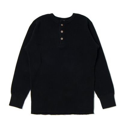 ヘビーサーマルヘンリー長袖Ｔシャツ【9937】