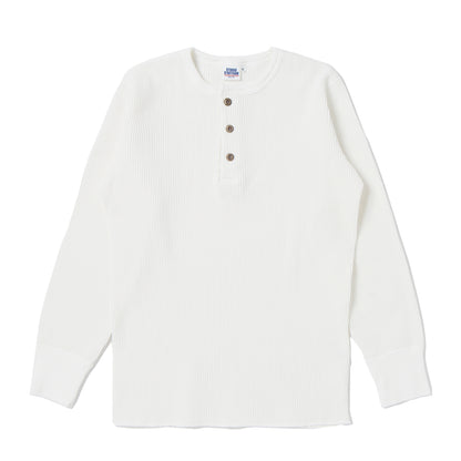 ヘビーサーマルヘンリー長袖Ｔシャツ【9937】