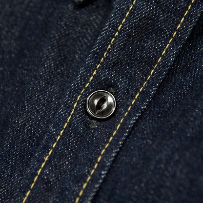 14ozデニムワークシャツ【D5335】