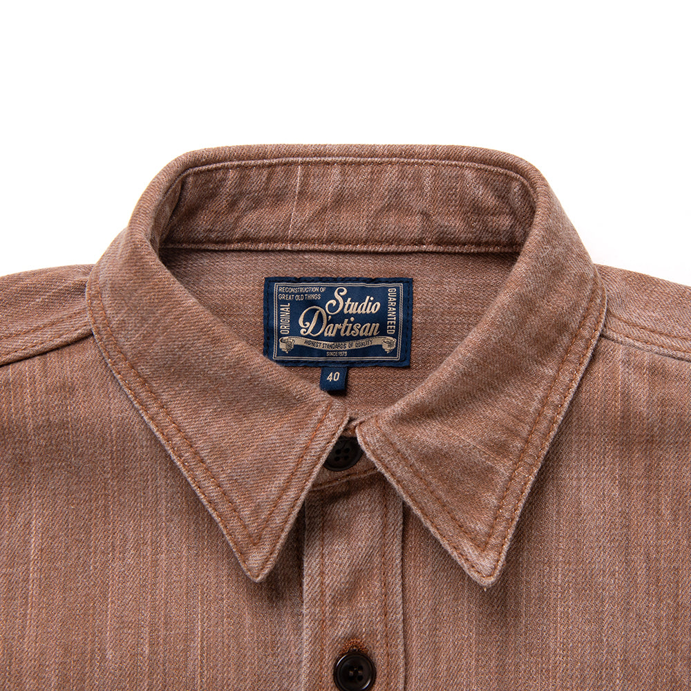 柿渋デニムシャツ【D5732】 – STUDIO D'ARTISAN ONLINE STORE