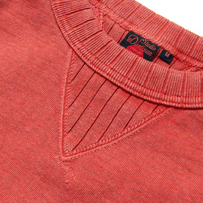 ベンガラ染め吊り編みスウェット【8188D】