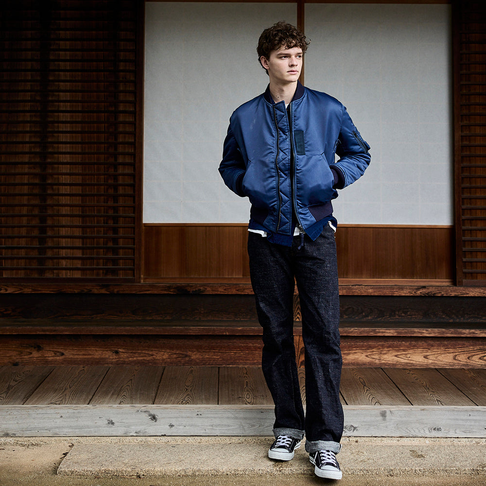 インディゴMA-1ジャケット【4623】 – STUDIO D'ARTISAN ONLINE STORE