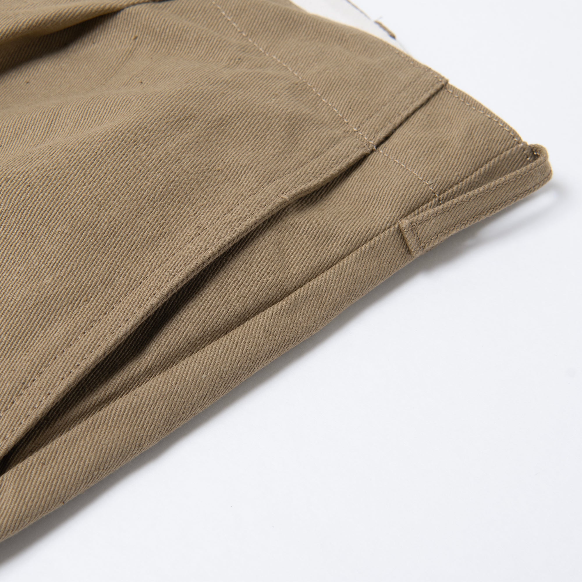 Waste Cotton Wide Trousers【OR-1133】
