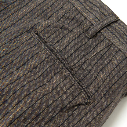 Garment-Dyed Stripe Trousers【OR-1138】