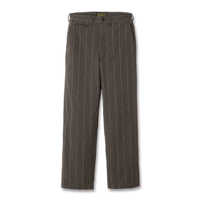 Garment-Dyed Stripe Trousers【OR-1138】