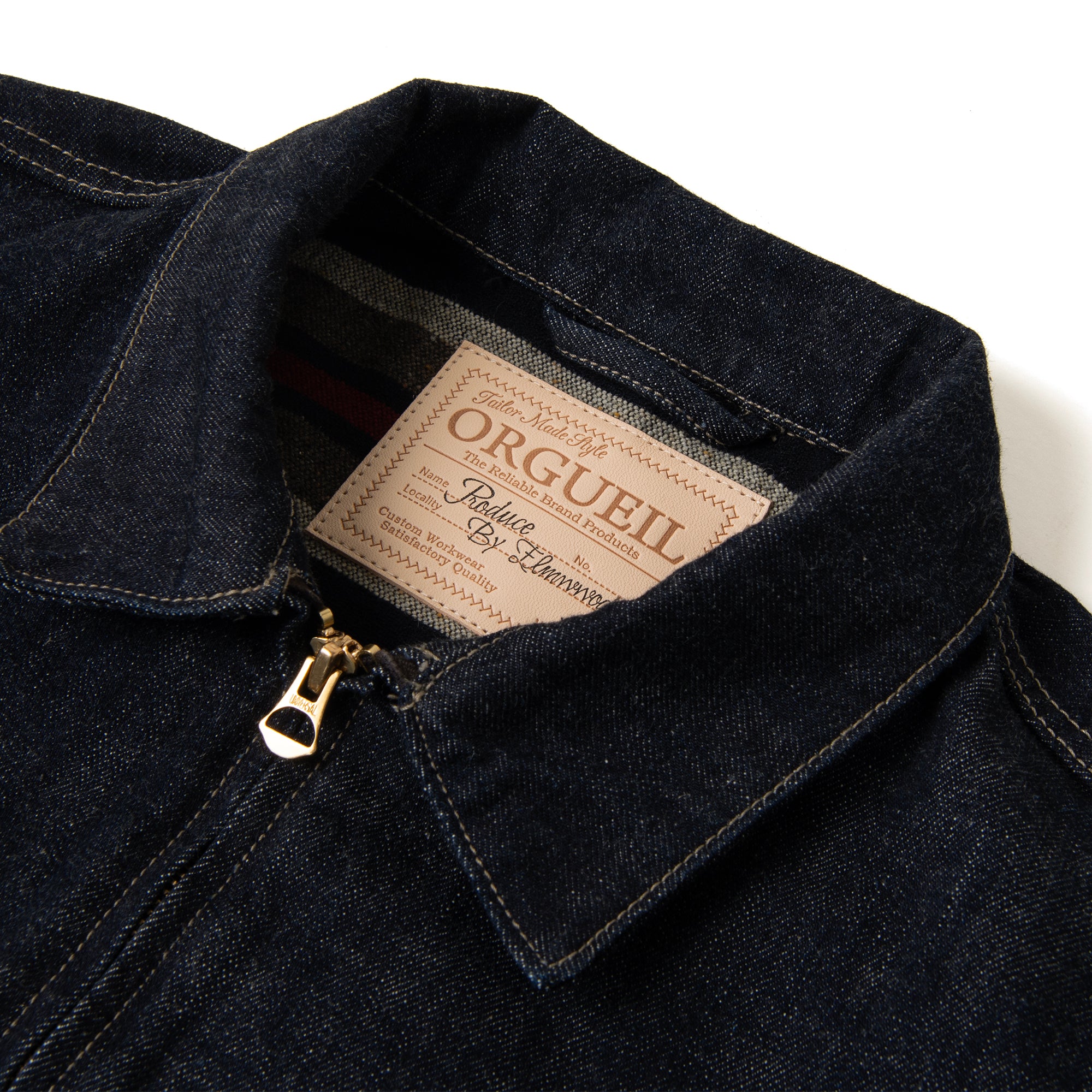 Tailor Denim Blanket Zip JacketãOR-402Lã â STUDIO D'ARTISAN Tailor Denim Blanket Zip JacketãOR-402Lã â STUDIO D'ARTISAN