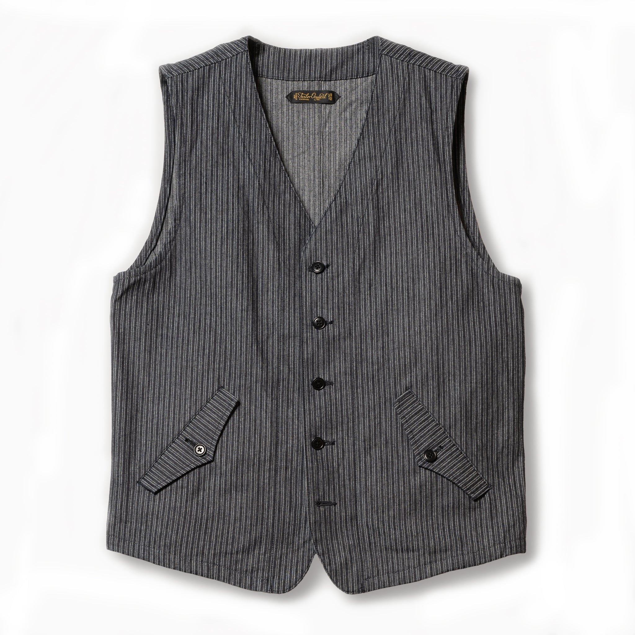 【Pre-order】Indigo Dobby Gilet【OR-4326】