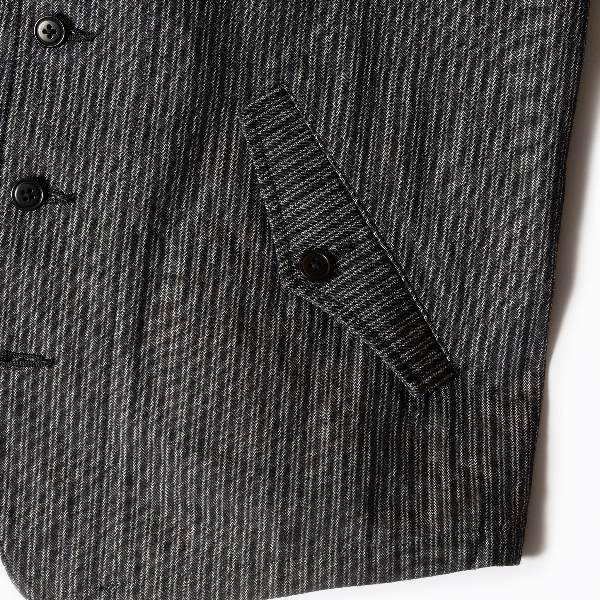 【Pre-order】Indigo Dobby Gilet【OR-4326】