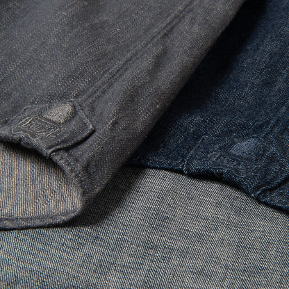 Denim Windsor Collar Short Sleeve Shirt【OR-5109S】