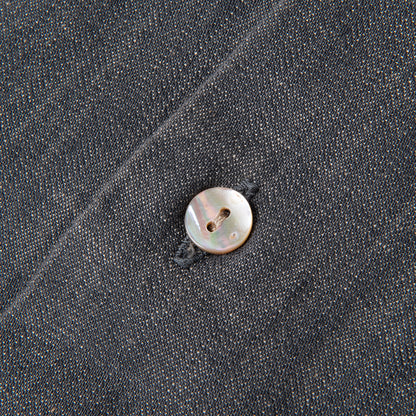 Denim Windsor Collar Short Sleeve Shirt【OR-5109S】