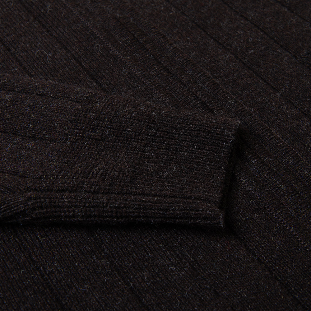 Ribbed Knit Cardigan【OR-9107】