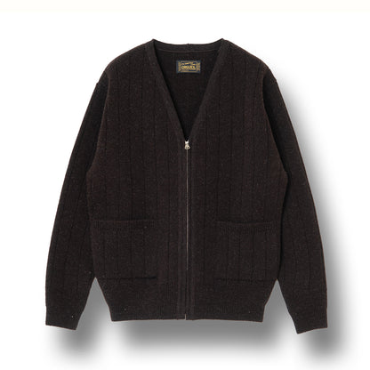 Ribbed Knit Cardigan【OR-9107】