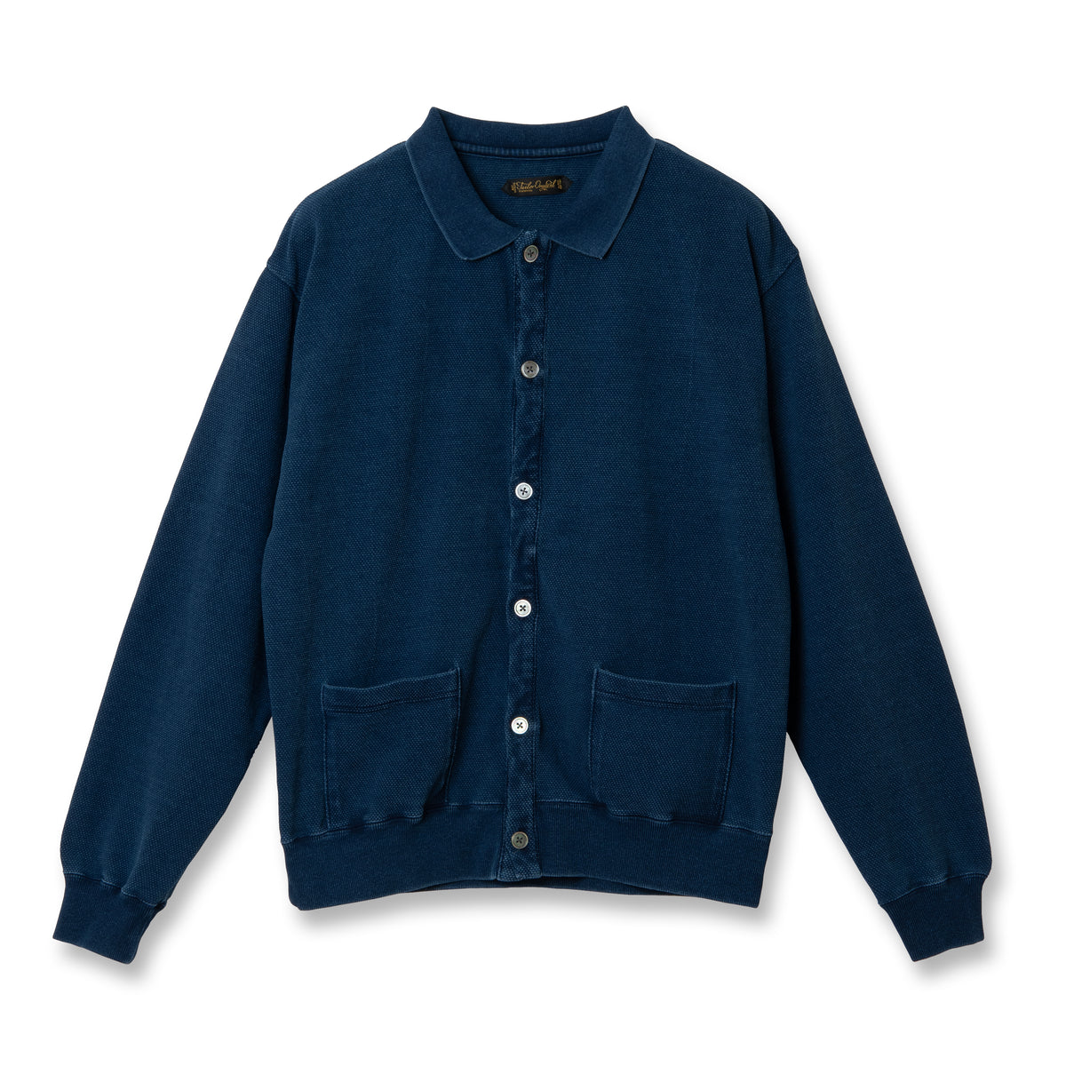 Indigo Pique Knitting Cardigan【OR-9110B】 – STUDIO D