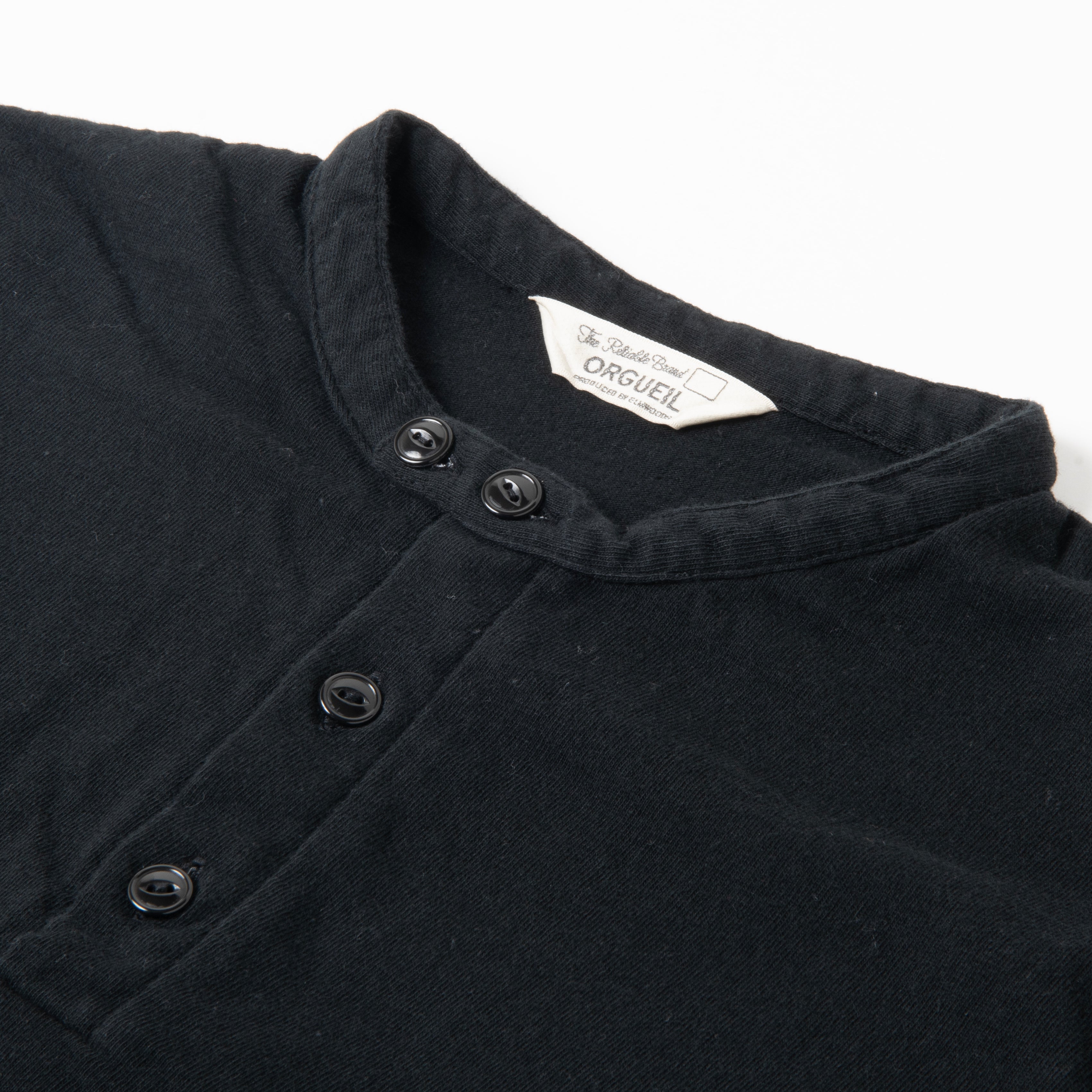 Loop Wheel Henry Neck T-shirt【OR-9113】 – STUDIO D'ARTISAN ONLINE