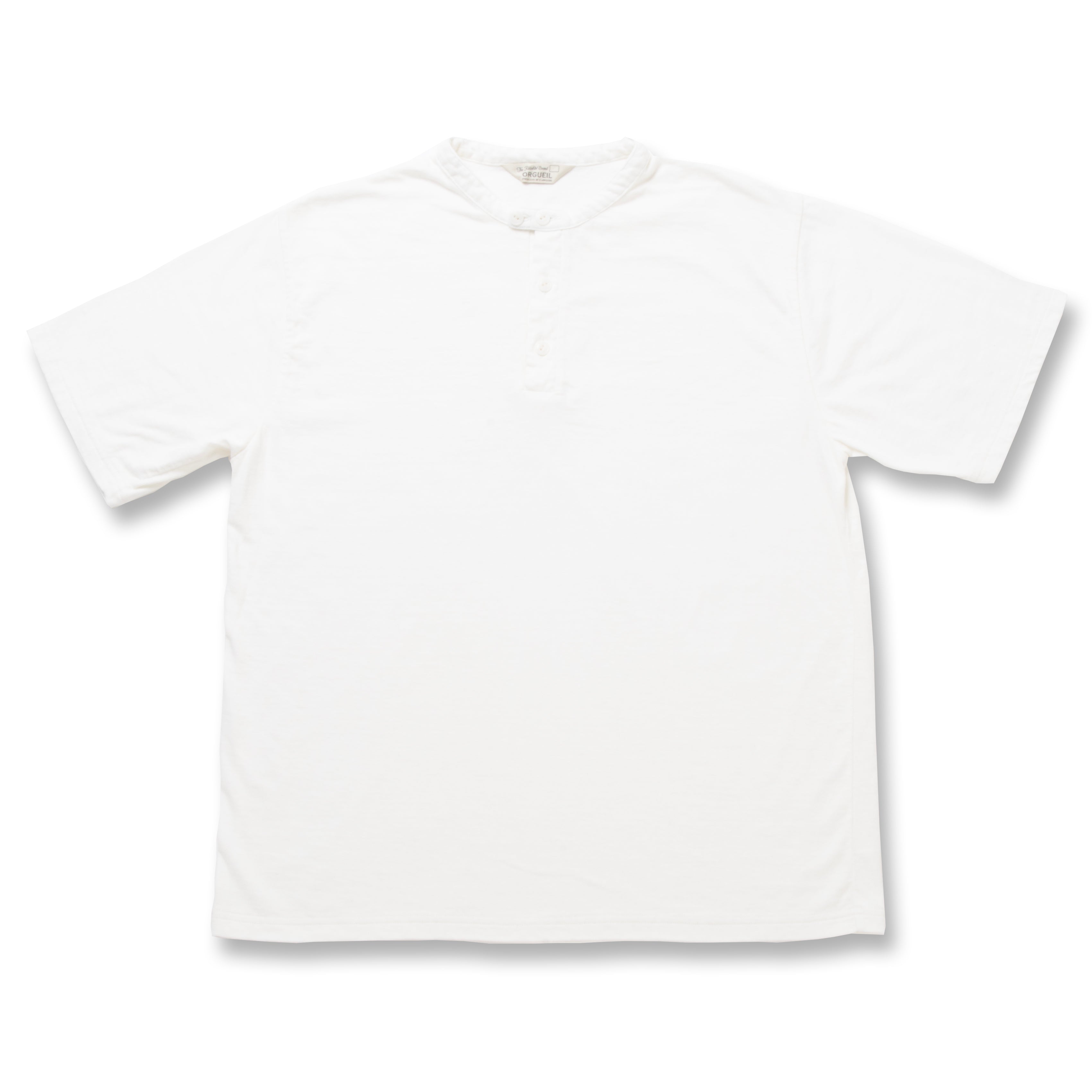 Loop Wheel Henry Neck T-shirt【OR-9113】 – STUDIO D'ARTISAN ONLINE