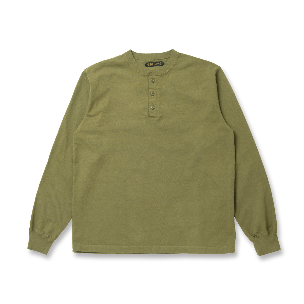 Henry Neck Long Sleeve T-shirt【OR-9116】